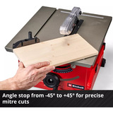 EINHELL Bordsav TC-TS 8, Tabel rundsav Rød