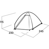 Easy Camp 120469 Rondane 2, Telt mørk grøn