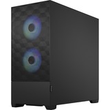 Fractal Design Pop Air Tower Sort, Towerkabinet Sort, Tower, PC, Sort, ATX, micro ATX, Mini-ITX, Stål, Hærdet glas, Flere