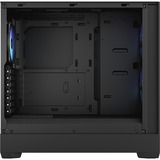 Fractal Design Pop Air Tower Sort, Towerkabinet Sort, Tower, PC, Sort, ATX, micro ATX, Mini-ITX, Stål, Hærdet glas, Flere