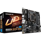 GIGABYTE B660M DS3H DDR4 bundkort Intel B660 LGA 1700 micro ATX Intel, LGA 1700, Intel® Celeron®, Intel® Core™ i3, Intel® Core™ i5, Intel® Core™ i7, Intel® Core™ i9,..., LGA 1700, DDR4-SDRAM, 128 GB