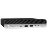 HP ProDesk 600 G5 renoveret, Mini-PC Sort/Sølv