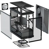HYTE CS-HYTE-Y40-B, Towerkabinet Sort
