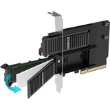 Icy Dock ExpressSlot Core CP073-2 (MB312M4P-B), Indramning Sort