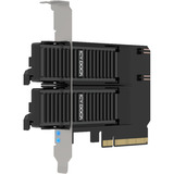 Icy Dock ExpressSlot Core CP073-2 (MB312M4P-B), Indramning Sort