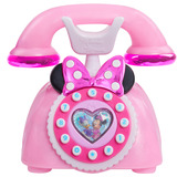Just Play Disney Junior Minnie Mouse Telefon med lys- og lydeffekter, Rollespil 