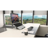 Kensington Easy Riser aluminiumstander til bærbare computere Sølv, Laptop stativ, Sølv, Aluminium, Silikone, Stål, 40,6 cm (16"), 5 kg, 86 - 118 mm