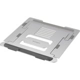 Kensington Easy Riser aluminiumstander til bærbare computere Sølv, Laptop stativ, Sølv, Aluminium, Silikone, Stål, 40,6 cm (16"), 5 kg, 86 - 118 mm