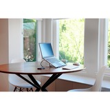 Kensington Easy Riser aluminiumstander til bærbare computere Sølv, Laptop stativ, Sølv, Aluminium, Silikone, Stål, 40,6 cm (16"), 5 kg, 86 - 118 mm