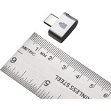 Kensington VeriMark Guard USB-C sikkerhedsnøgle med fingeraftrykssensor - FIDO2, WebAuthn/CTAP2, & FIDO U2F Sort, WebAuthn/CTAP2, & FIDO U2F, 40 g, 40 g, 80 mm, 20 mm, 134 mm, Grå