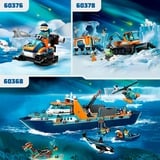 LEGO City Polarudforskningsskib, Bygge legetøj Byggesæt, 7 År, Plast, 815 stk, 2,66 kg