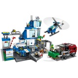 LEGO City Politistation, Bygge legetøj Byggesæt, 6 År, Plast, 668 stk, 1,37 kg