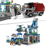 LEGO City Politistation, Bygge legetøj Byggesæt, 6 År, Plast, 668 stk, 1,37 kg