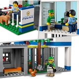 LEGO City Politistation, Bygge legetøj Byggesæt, 6 År, Plast, 668 stk, 1,37 kg