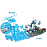 LEGO City Politistation, Bygge legetøj Byggesæt, 6 År, Plast, 668 stk, 1,37 kg