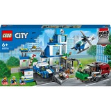 LEGO City Politistation, Bygge legetøj Byggesæt, 6 År, Plast, 668 stk, 1,37 kg