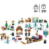 LEGO Julekalender 2025, Bygge legetøj Byggesæt, 5 År, Plast, 231 stk, 378 g