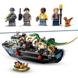 LEGO Jurassic World Baryonyx-dinosaurflugt i båd, Bygge legetøj Byggesæt, 8 År, Plast, 308 stk, 885 g