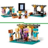 LEGO Minecraft Våbenkammeret, Bygge legetøj Byggesæt, 7 År, Plast, 203 stk, 309 g
