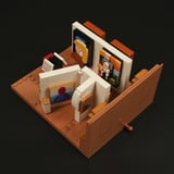 Lumibricks Brick Art Gallery, Bygge legetøj 