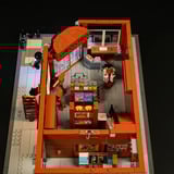 Lumibricks Brick Art Gallery, Bygge legetøj 