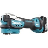 Makita Batteri-multiværktøj DTM52T1JX2, 18 volt, Multi-funktion værktøj Blå/Sort