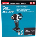 Makita DTW700Z, Schlagskruemaskine Blå/Sort