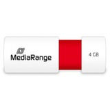 MediaRange USB-stik Hvid/Rød