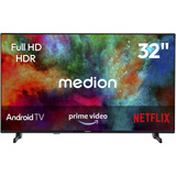 Medion LIFE MD 832100 Android TV (2026), LED-tv Sort