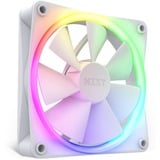 NZXT F120 RGB Computerkabinet Ventilator 12 cm Hvid 1 stk, Sag fan Hvid, Ventilator, 12 cm, 500 rpm, 1800 rpm, 27,5 dB, 50,18 kubikfod/min.