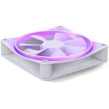 NZXT F120 RGB Computerkabinet Ventilator 12 cm Hvid 1 stk, Sag fan Hvid, Ventilator, 12 cm, 500 rpm, 1800 rpm, 27,5 dB, 50,18 kubikfod/min.