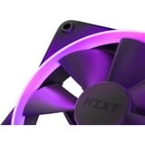 NZXT F140 RGB DUO Twin 140x140x25, Sag fan Sort