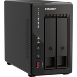QNAP TS-253E NAS Tower Intel® Celeron® J6412 8 GB 0 TB QNAP QTS Sort Sort, NAS, Tower, Intel® Celeron®, J6412, 8 GB, 0 TB