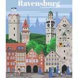 Ravensburger CreArt - Colorful Ravensburg, Maling 