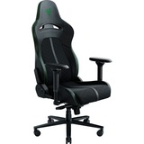 Razer Enki PC gamingstol Polstret sæde Sort, Spil pladser Sort/Grøn, PC gamingstol, 136 kg, Polstret sæde, Polstret ryglæn, 166,5 cm, 204 cm
