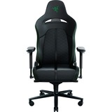 Razer Enki PC gamingstol Polstret sæde Sort, Spil pladser Sort/Grøn, PC gamingstol, 136 kg, Polstret sæde, Polstret ryglæn, 166,5 cm, 204 cm