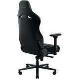 Razer Enki PC gamingstol Polstret sæde Sort, Spil pladser Sort/Grøn, PC gamingstol, 136 kg, Polstret sæde, Polstret ryglæn, 166,5 cm, 204 cm