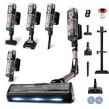 Rowenta X-Force Flex 16.60 Animal Aqua RH9CD9, Skaft støvsuger Sort/lys brun
