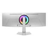 Samsung Odyssey S49DG934SU QD-OLED, Gaming Skærm Sølv