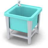 Schleich Horse Club Hesteklinik "Helbredende Hove", Spil bygning 