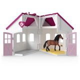 Schleich Horse Club Hesteklinik "Helbredende Hove", Spil bygning 