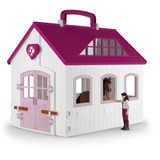 Schleich Horse Club Hesteklinik "Helbredende Hove", Spil bygning 