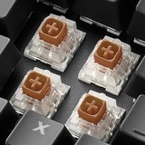 Sharkoon SKILLER SGK60 tastatur USB QWERTY Spansk Sort, Gaming-tastatur Sort, ES-layout, Kailh Box Brown, Fuld størrelse (100 %), USB, Mekanisk, QWERTY, RGB LED, Sort