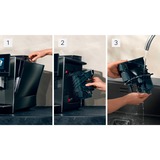 Siemens Kaffe/Espresso Automat rustfrit stål/Sort