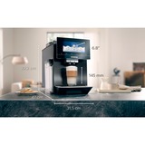 Siemens TQ907D03, Kaffe/Espresso Automat rustfrit stål/Sort