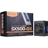 SilverStone SST-SX500-G V1.1, PC strømforsyning Sort