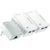 TP-Link TL-WPA4220T KIT Netværksgentager Hvid 10, 100 Mbit/s, PowerLAN Hvid, Netværksgentager, 300 m, 300 Mbit/s, 10,100 Mbit/s, Windows 10, Windows 10 Education, Windows 10 Education x64, Windows 10 Enterprise, Windows 10..., 10/100Base-T(X)