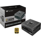 Thermaltake Toughpower GF3 1000W, PC strømforsyning Sort