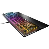 Turtle Beach Vulcan II tastatur Spil USB Tysk Sort, Gaming-tastatur aluminium (brushed)/Sort, DE-layout, TITAN II Brown, Fuld størrelse (100 %), Ledningsført, USB, Mekanisk, RGB LED, Sort