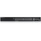 Zyxel XGS2220-30 Administreret L3 Gigabit Ethernet (10/100/1000) Sort, Switch Administreret, L3, Gigabit Ethernet (10/100/1000), Stativ-montering